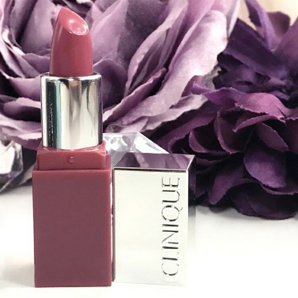Clinique Pop Lip Colour + Primer MINI Lipstick in Plum Pop *NEW! - Picture 3 of 16